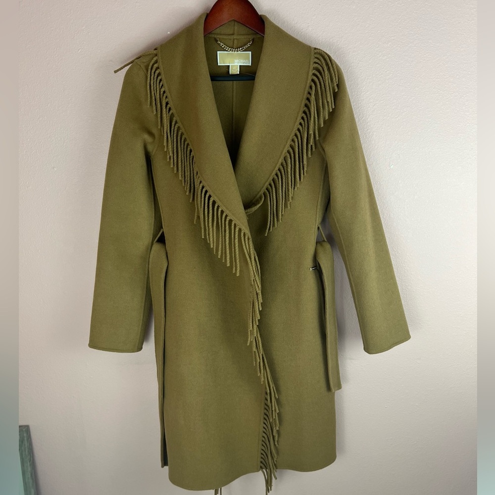 Michael Kors women’s Camel Coat ✨brand new✨Size XS